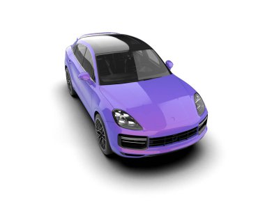 Bir arabanın 3 cg görüntüsü