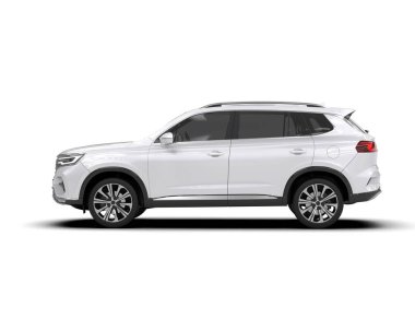 modern SUV arabası - ön görünüm