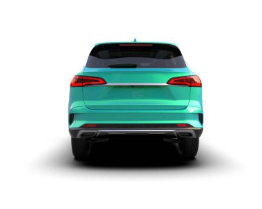 yeşil spor araba - arka plan