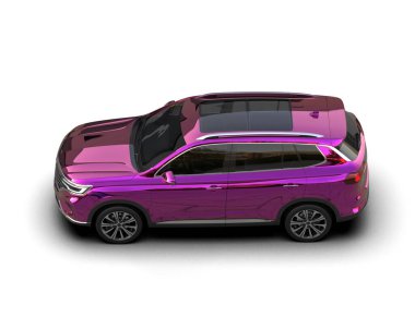 3 boyutlu lüks bir araba..