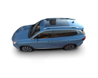 Bir markanın 3 boyutlu görüntülemesi - daha az genel SUV