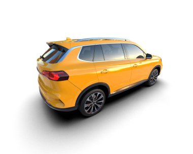 Bir markanın 3 boyutlu görüntülemesi - daha az genel SUV