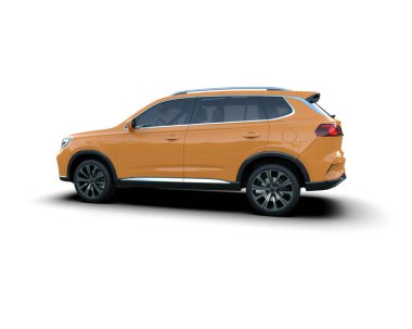 modern SUV - araba - izole