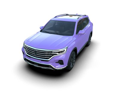 Bir SUV 'un 3 boyutlu görüntülemesi