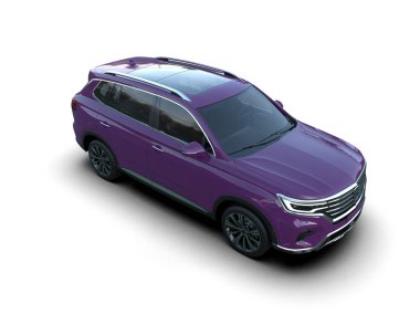 Daha az genel bir konsept arabanın 3 boyutlu çizimi