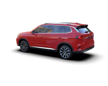 Bir markanın 3 boyutlu görüntülemesi - daha az genel SUV