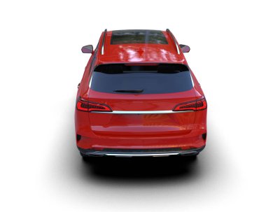 3 boyutlu markalı, daha az genel bir pikap araba.