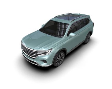 Bir markanın 3 boyutlu görüntülemesi - daha az genel SUV