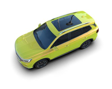 beyaz izole sarı suv