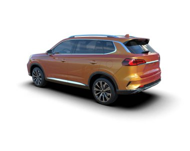 Beyaz arka plan üzerinde izole Suv araba