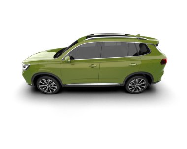 modern SUV - yeşil renk