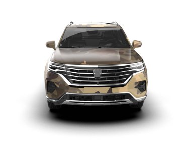 lüks siyah modern SUV araba