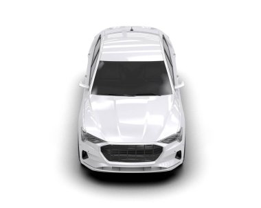 modern spor araba - ön görünüm