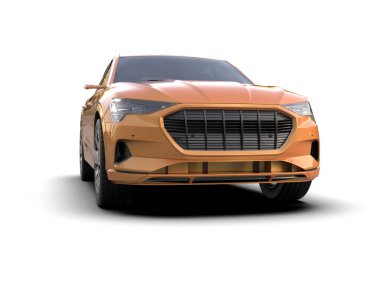 beyaz arka planda araba sedanı