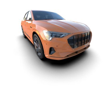 Daha az genel bir konsept arabanın 3 boyutlu çizimi