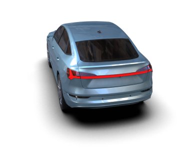 Bir arabanın 3 boyutlu resmi