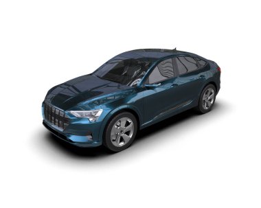 Gri desenli mavi bir araba. yüksek kaliteli fotoğraf