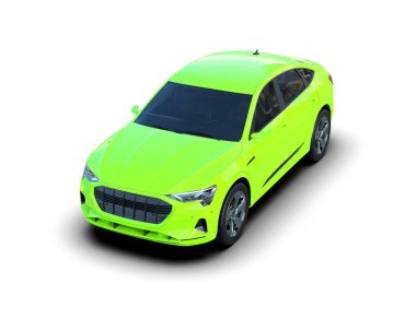 3D render araba konsepti