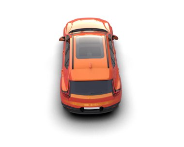 3 boyutlu bir araba.