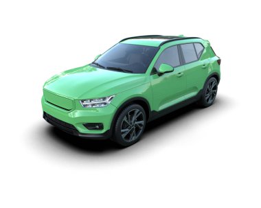 Daha az genel bir konsept arabanın 3 boyutlu çizimi