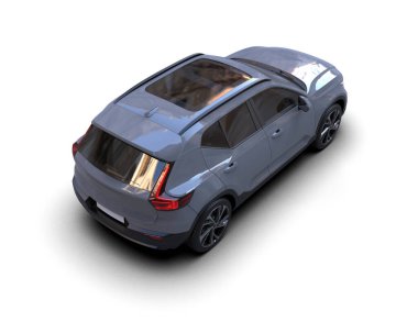 Bir markanın 3 boyutlu görüntülemesi - daha az genel SUV