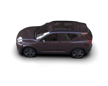 Stüdyo ortamında 3 boyutlu markasız bir pikap.