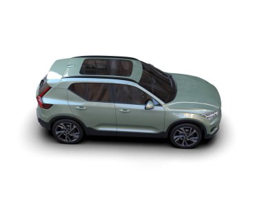 3 boyutlu bir araba.