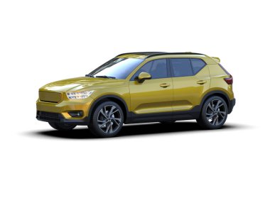 araba modern geçiş - 3 d illüstrasyon