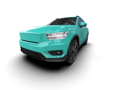 Araba modern cip. 3d oluşturma