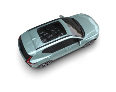 modern şehir arabası arka planda 3 boyutlu görüntüleme