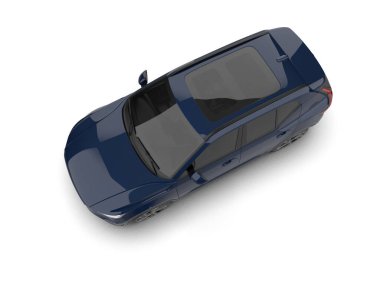 3 boyutlu bir araba.