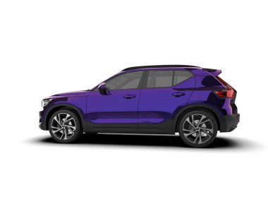 Arka planı olan gerçekçi bir araba