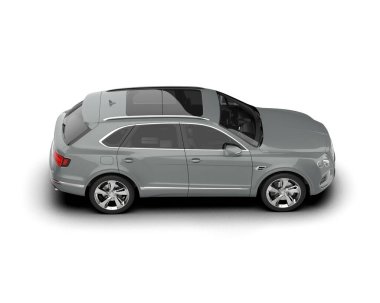 Gri arkaplanı olan araba