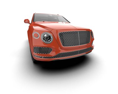 Lüks, modern bir araba.