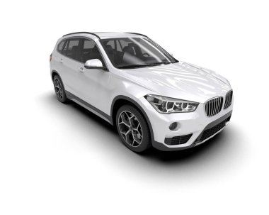 Beyaz modern lüks cip. 3d oluşturma.