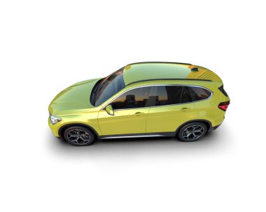 Modern şehir taksi arabası