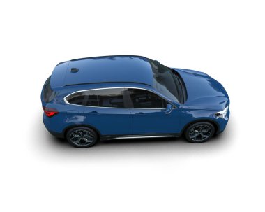 Bir markanın 3 boyutlu görüntülenmesi - daha az genel SUv izole edildi