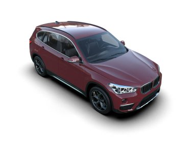 Bir markanın 3 boyutlu görüntülemesi - daha az genel SUV