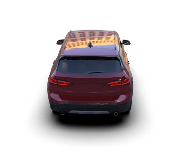 Bir markanın 3 boyutlu görüntülemesi - daha az genel SUV