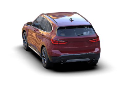 modern SUV - 3D görüntüleme