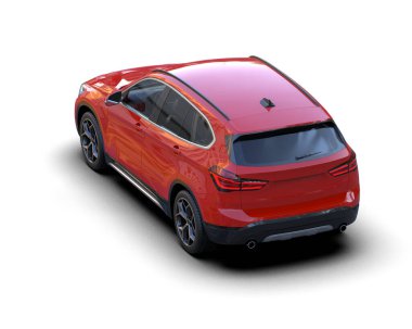 modern araba arka planda 3 boyutlu görüntüleme