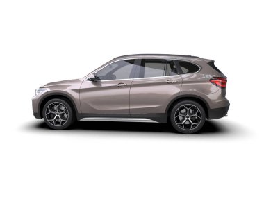 araba beyazda izole edildi