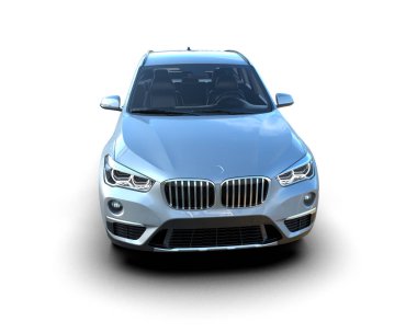 araba modern konsept 3d illüstrasyon