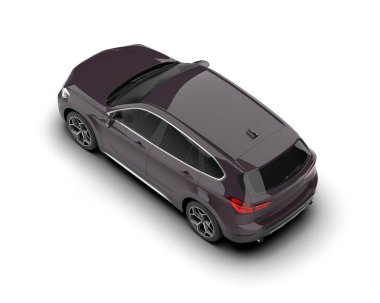 siyah lüks spor araba