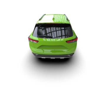 Boş kopya alanı olan araba