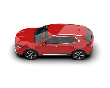 kırmızı modern araba arka planda - arka plan