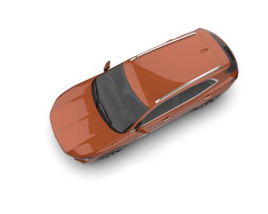 modern araba 3D görüntüleme