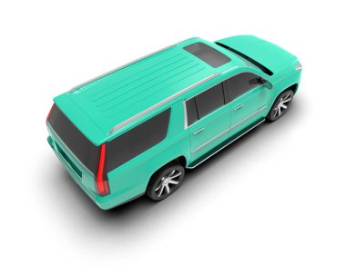 modern araba 3D görüntüleme