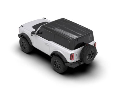 Bir arabanın 3 cg görüntüsü