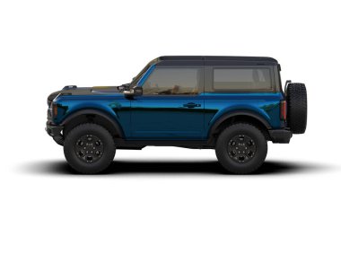 suv araba. Vektör çizimi